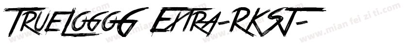 TrueLogoG Extra-RKSJ字体转换